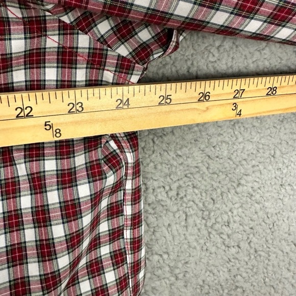 L.L.Bean Plaid Long-Sleeve‎ Button-Down Shirt Collared large Mens - Picture 5 of 5